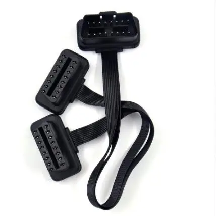 

5pcs/lot J1962 OBD2 16Pin Male Plug Connector Extension Adapter OBD OBD2 Cable 16 Pin OBD 2 Adaptor Opening Female Cable