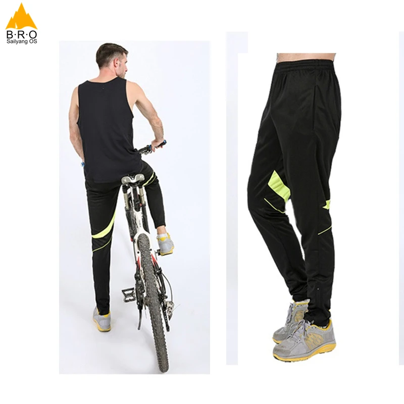 Quick Dry High Elastic Men Cycling Pants Running Hiking Pant Riding Bike Bicycle Pants