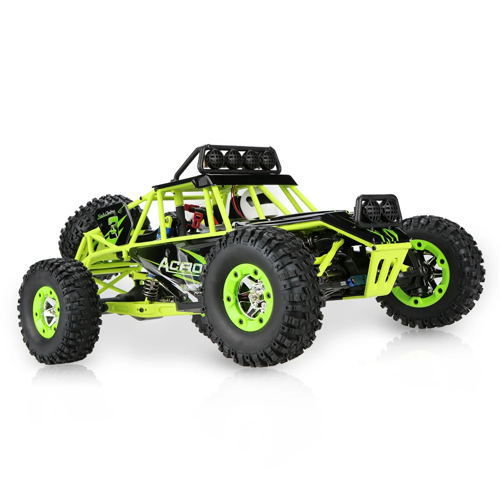 Wltoys 12428 Радиоуправляемая машина 1/12 2 4G 4WD электрические автомобили шлифованный