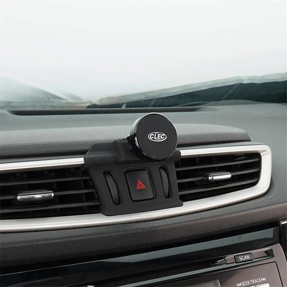 Tanie Samochodowy magnetyczny uchwyt na telefon dla nissan rogue x trail T32 2017 Dashboard odpowietrznik uchwyt do telefonu komórkowego stojak klip dla x trail 2018
