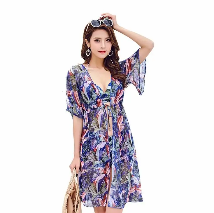 2018 Sexy Three Pieces Swimsuit Women Swimwear Bodysuit Bathing Suit