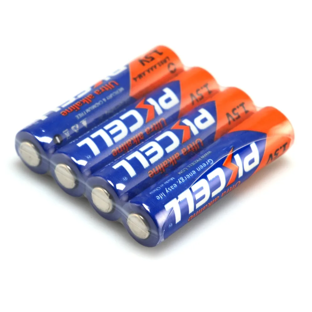 Pkcell 24 шт. AAA LR03 1 5 V AM 4 щелочная батарея для игрушек удаленные батареи одного