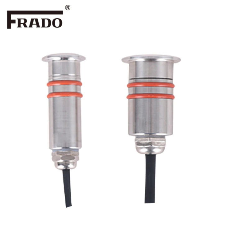 Mini 1W IP67 Outdoor Waterproof Round LED Step lights LED underground light DC12V Deck Lights Step Light Warm White