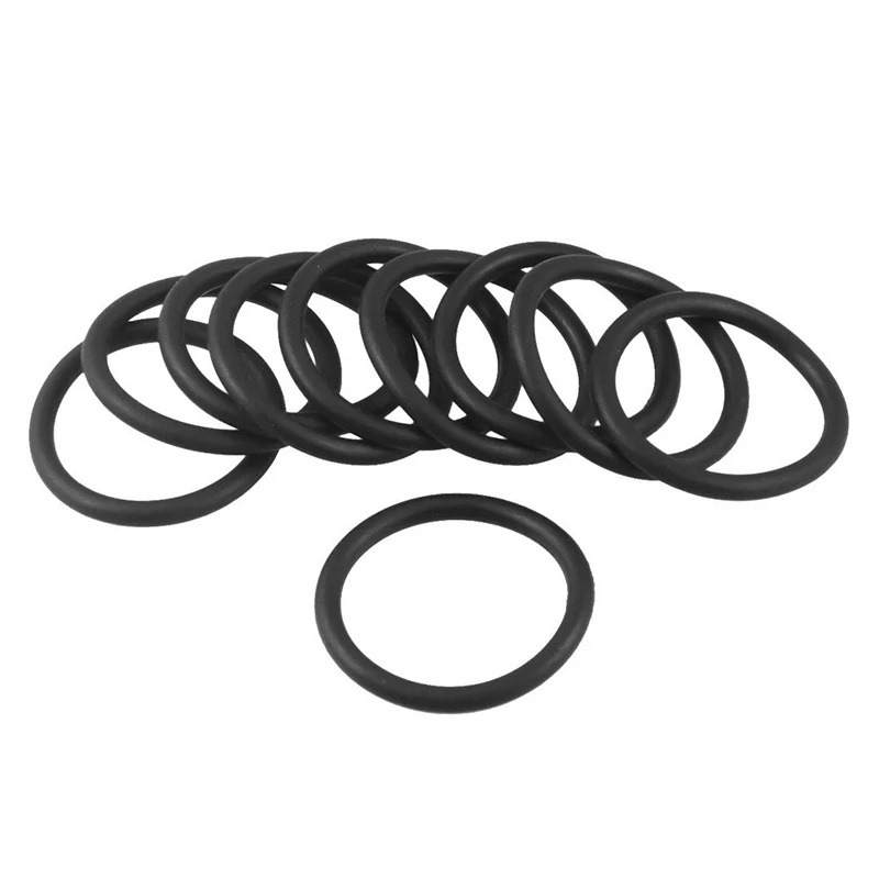 

33 mm x 26 mm x 3.5 mm rubber gasket oil-filled O-rings gaskets 10 pieces