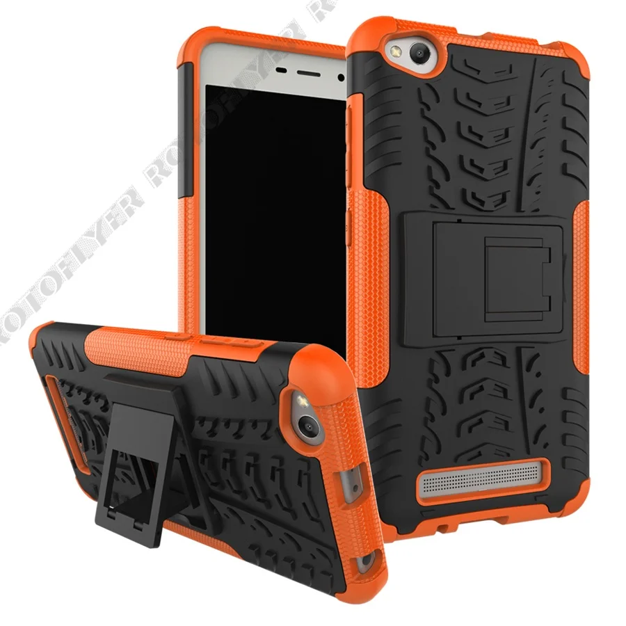 

2 in 1 Armor Style Case for Xiaomi Redmi 4A Back Cover Heavy Duty Coque Hard PC+Soft Silicone Fundas for Xiaomi Hongmi 4A Case