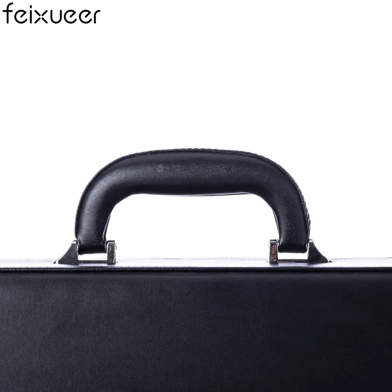 Feixueer дизайнерский деловой портфель из искусственной кожи Модный чехол для