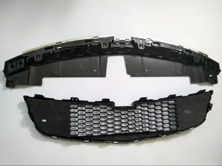 Подходит для Chevy Cruze 2009- серебристый верхний нижний передний бампер сетка решетка гриль 2 шт