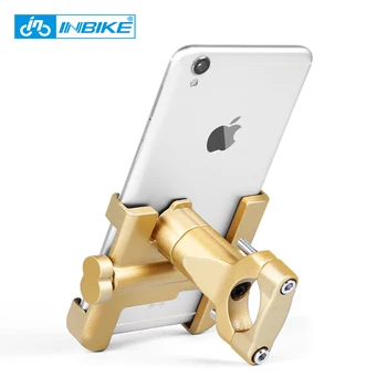 

INBIKE Bicycle Phone Holder Bike Mount Handlebar Extender Holder Motorcycle Handlebar Clip Stand Alloy MTB Bike Accessories
