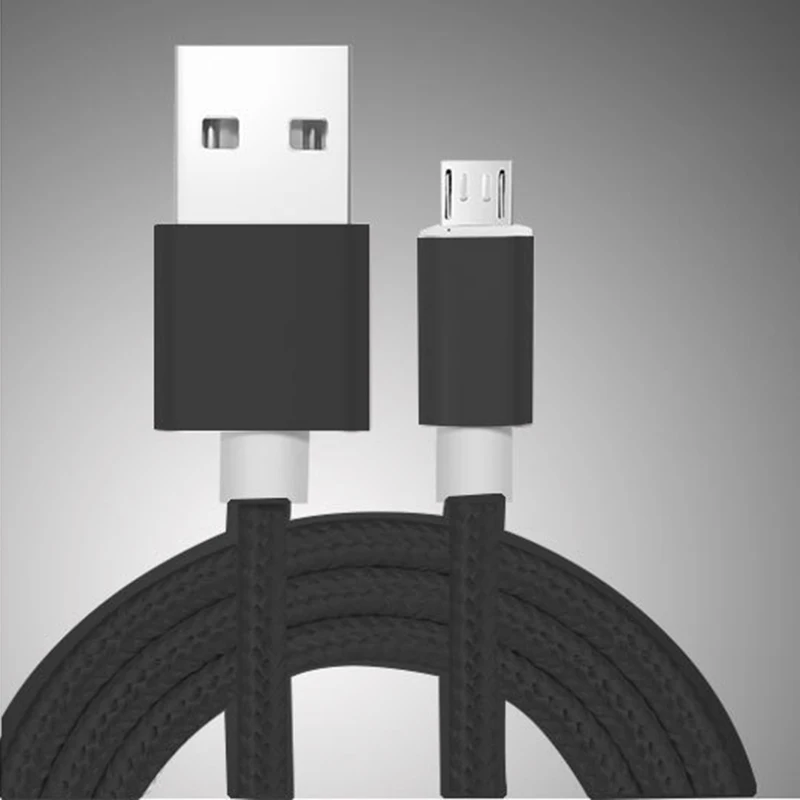 Type C USB кабель 5A для Xiaomi 0,5 m type c нейлоновый плетеный шнур для быстрой зарядки и синхронизации данных кабель Usb-c кабель питания для huawei - Цвет: Black