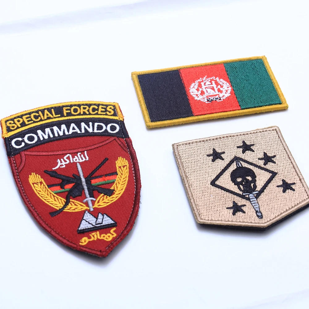 Embroidery patch TSNK Embroidery Patch Tactical Badge "MARSOC/ODA" Set Small Size