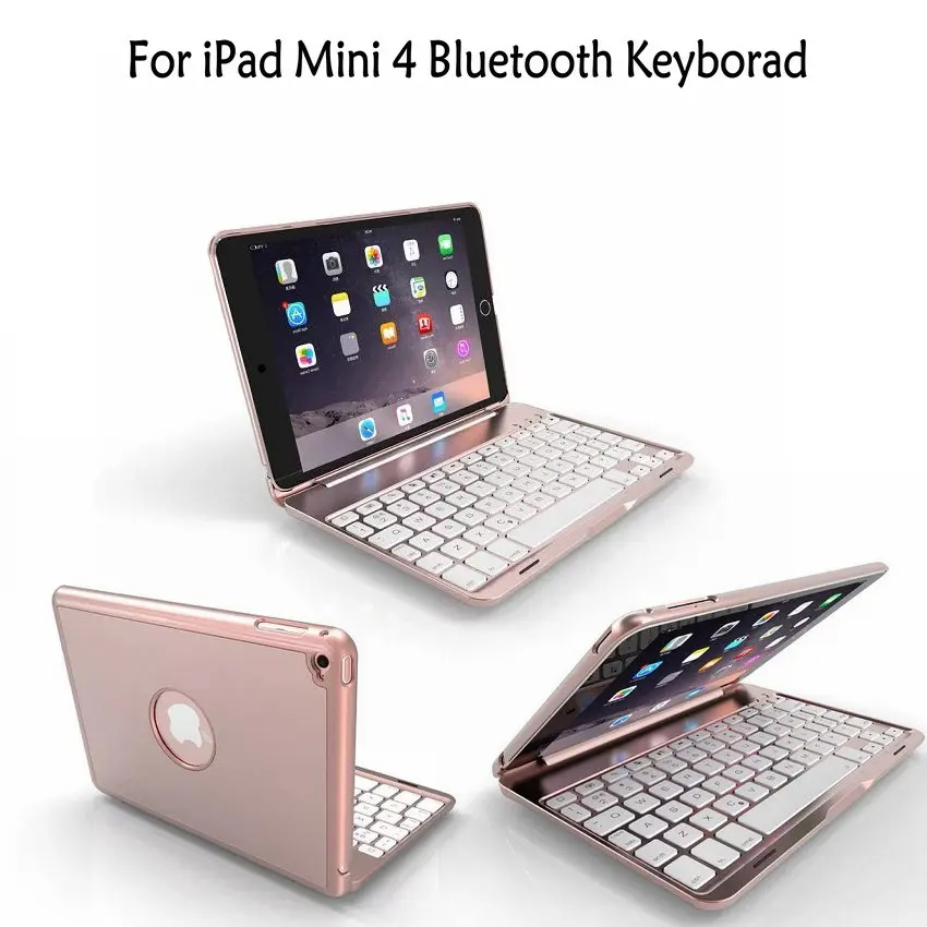 Ultra thin Wireless Bluetooth Keyboard for iPad Mini 4 Case 7.9 inch