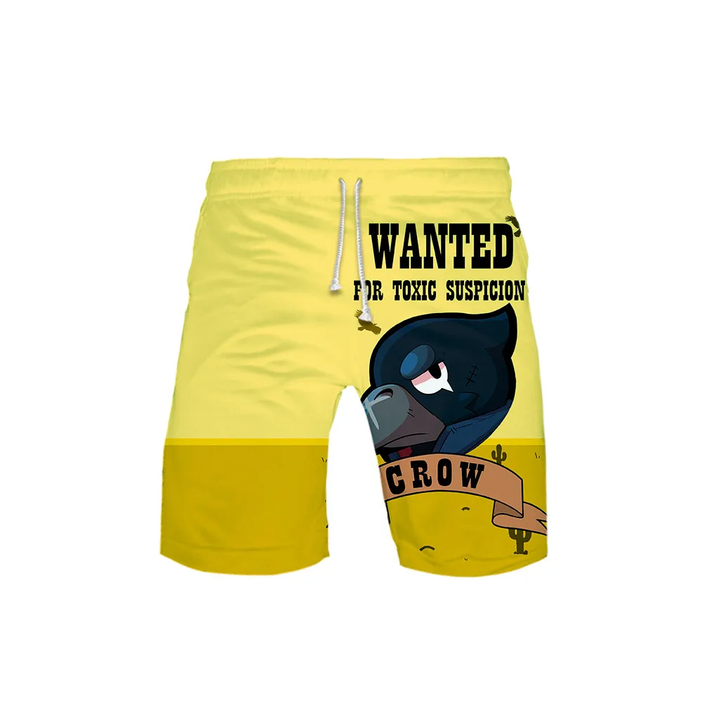 

3D Shooting Game Board Shorts Men Kids Beach Shorts Sweatshirt Fashion Harajuku Tracksuit Kawaii Short Pants Beach Clothes