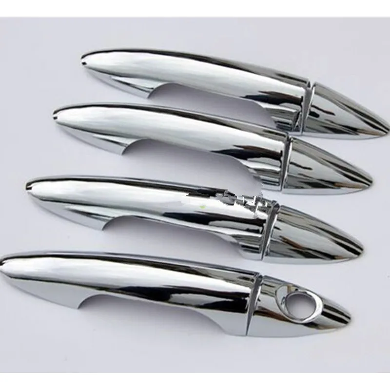 LB хромированные дверные ручки крышки Накладка для Hyundai Solaris Verna i25 Accent Grand avega 2011 2012 2013 стайлинга автомобилей