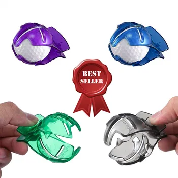 

Golf Ball Line Marker Drawing Tool Alignment Practice Training Aids Clip Sign Ball Liner Golf Accessory Set Random Color Putting