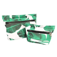 Женская пляжная сумка для плавания, большая косметичка, маленькая косметичка на молнии, органайзер для туалетных принадлежностей для путешествий