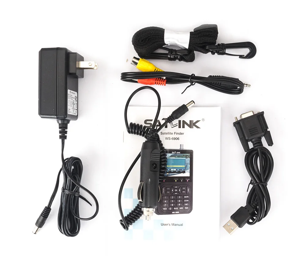 WS 6906 спутниковый finder 3 5 &quotDVB S цифровой ресивер fta измеритель ws Satlink|Спутниковое ТВ|