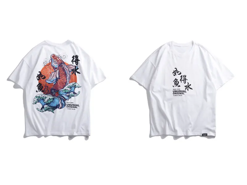 Koi Carp Printed Tshirts 3