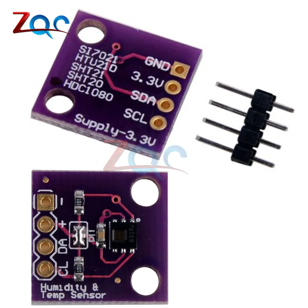 HTU21D SHT21 IIC/iec цифровой датчик температуры и влажности коммутационная плата модуль для метеостанций Humidor управления