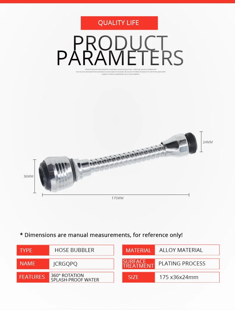 ZhangJi насадка-удлинитель кухонный аэратор Расширенный спринклерной 360 градусов поворотный фильтр смесителя сопла гибкий кран аэраторы душ