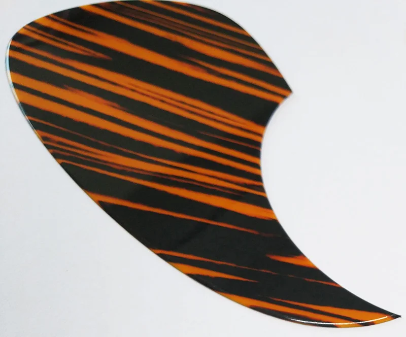 Guitar Parts DIY Acoustic Guitar Pick guard Blank sheets Yellow stripe