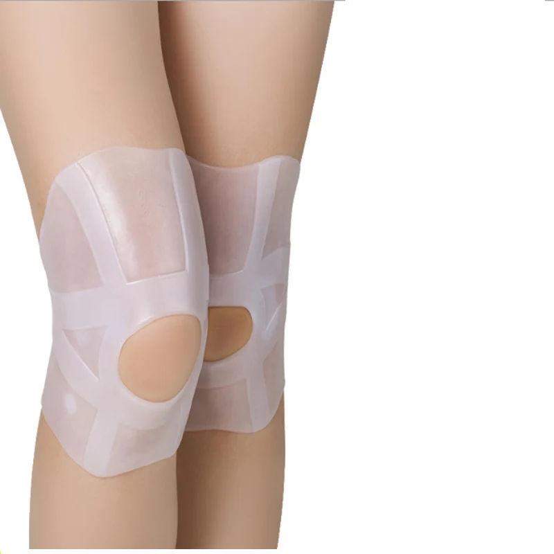 

new Soft Silicone Gel Kneecaps Knee Pad Brace Kneepad Support Wrap Guard Strap Knee Joint Pain Patella Stabilizer