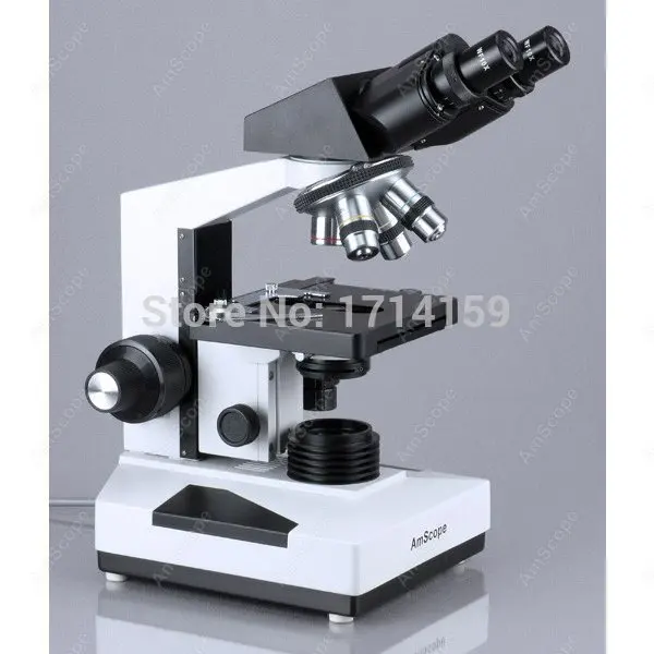 US $226.95 Medical MicroscopeAmScope Supplies Medical Lab Vet Compound Biological Microscope 40x2000x