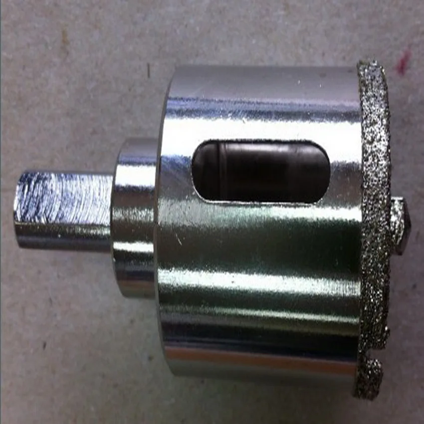 

Бесплатная доставка 1 шт. 60-100 мм Профессиональное качество 2 шага алмазное Мраморное Отверстие пила со стандартом для сверления мрамора/плитки