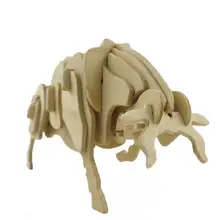 DIY 3D блоксокс шаблон строительный блок корова Игрушка Играть в мозги и руки украшение комнаты коллекция подарок на день рождения для детей