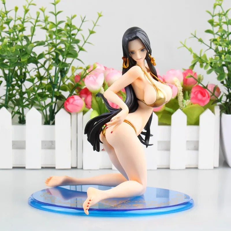 Аниме one piece 18 см портрет пиратов Боа Хэнкок бикини BB Ver. 1/8 масштаб пикантная