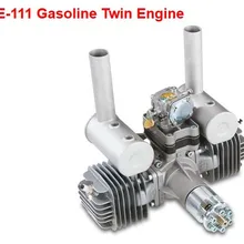 DLE111 111CC бензиновый сдвоенный двигатель для RC самолета