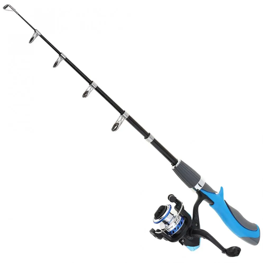 1.4 متر البسيطة المحمولة قضيب كومبو تلسكوبي الجليد روك الصيد قضيب + الغزل الصيد بكرة 1.4 متر البسيطة المحمولة قضيب كومبو تلسكوبي الجليد روك الصيد قضيب + الغزل الصيد بكرة