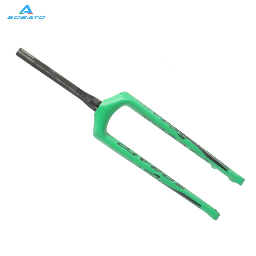 29ER HardTail Taper Steerer Carbon Fork 1 1/8" to 1/2" MTB Strong 27.5er plus disc fork | Спорт и развлечения
