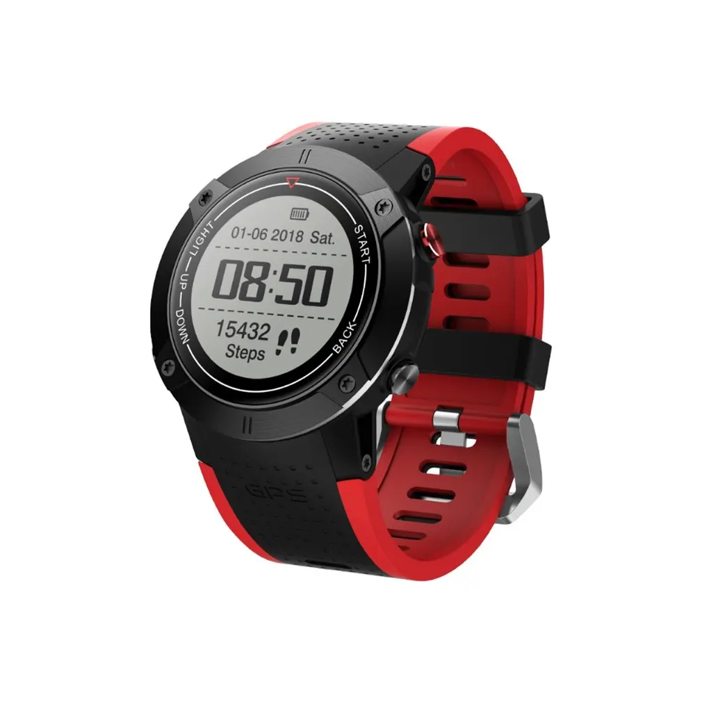 

DM18 GPS Sports Watch Smart Band Stopwatch Alarm Clock Sedentary Pedometer Heart Rate Monitor Waterproof Wristwatch