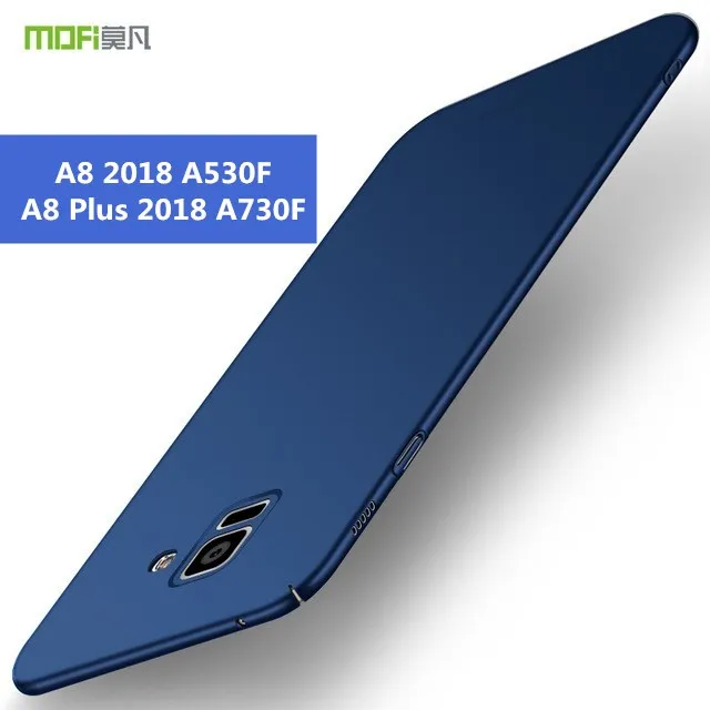 

sFor Samsung Galaxy A8+ A8 Plus 2018 A730F Cover Case Original MOFI Hard Case For Samsung Galaxy A8 2018 A530F Case Phone Shell