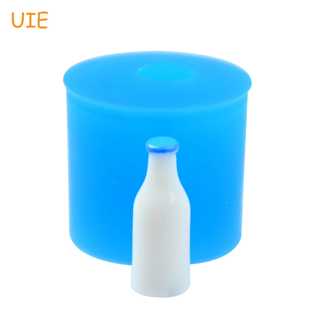 

FYL580U 24.1mm 3D Bottle Silicone Push Mold - Fondant, Cake Decorating Tools, DIY Handmade, Cabochon, Dollhouse, Resin Fimo Clay