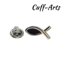 Broche de solapa para hombres pines y broches religiosa Pin para solapa con insignia joyería de Broche Pin de la solapa de Cuffarts P10192