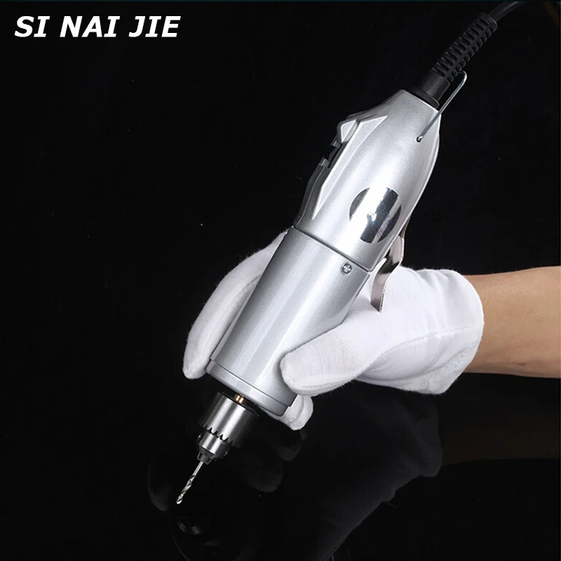 

4mm Chuck Type Mini Electric Drill Chuck-type Adjustable Speed Dremel Rotary Tools Mini Grinder Grinding Machine