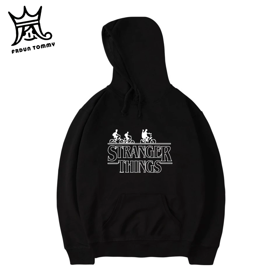 

FRDUN TOMMY Stranger Things 2D hoodies sweatshirt men/women TV PLAY Casual clothes boy and girl long sleeve sweatshirt hoody