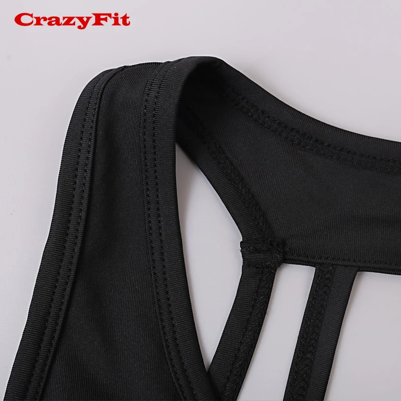 Женский топ для занятий йогой CrazyFit майка без рукавов и фитнесом|yoga shirt|t-shirt topt-shirt