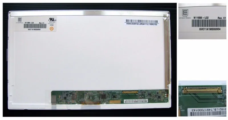 

Original New N116BGE-L21 LCD Screen Display Slim Panel WXGA HD 1366X768 40pins Free Shipping