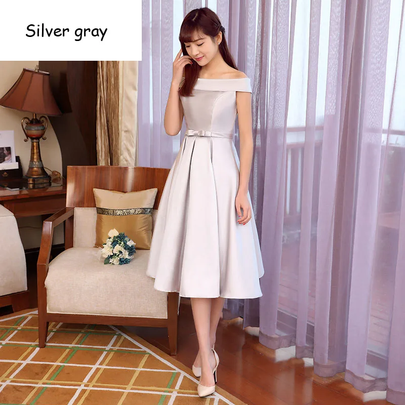 AIJINGYU sexy bridesmaid dress wedding guest formal dresses - Цвет: picture color