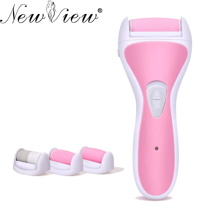 

3 In 1 Electric Foot File Reachargeable Callus Remover Pedicure Machine Feet Care Tool USB Charger