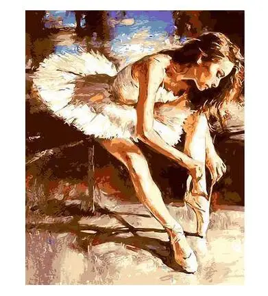 

21172 Ballet Dancer - Paint by Numbers Kits for Adults DIY