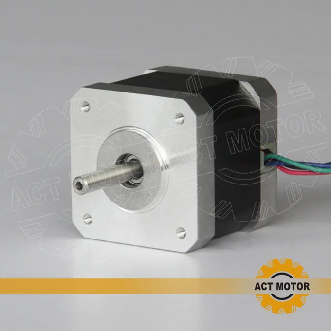 

Free shipping from Germany! ACT 1PC Nema17 Stepper Motor 17HS4417 2Phase 56oz-in 40mm 1.7A CE ROSH ISO 3D Printer ISO CE ROSH