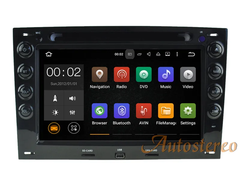 

7"Quad Core Android 5.1 Car GPS Navi DVD Player for Renault Megane 2003-2010