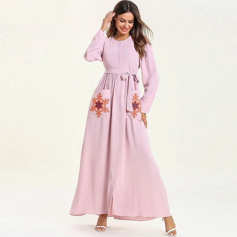 Плюс Размеры Vestidos Абаи мусульманская одежда для Дубай Арабский Мусульманский платье хиджаб джилбаба кафтан Elbise Рамадан Sukienki турецкие платья роковой