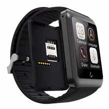 Original Uwatch U11 Smartwatch Bluetooth 4,0 unterstützung SIM Schrittzähler Stoppuhr schlaf-monitor für Android und IOS telefon uhr männer