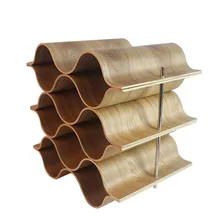 Креативный Штабелируемый винный шкаф художественная столешница дисплей бутылки настраиваемый и элегантный для дома/бара/ресторана украшения