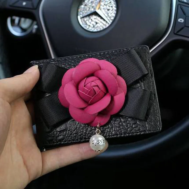 Женская кожаная кобура для водительских прав Для прав|car storage bag|car bagstorage car |