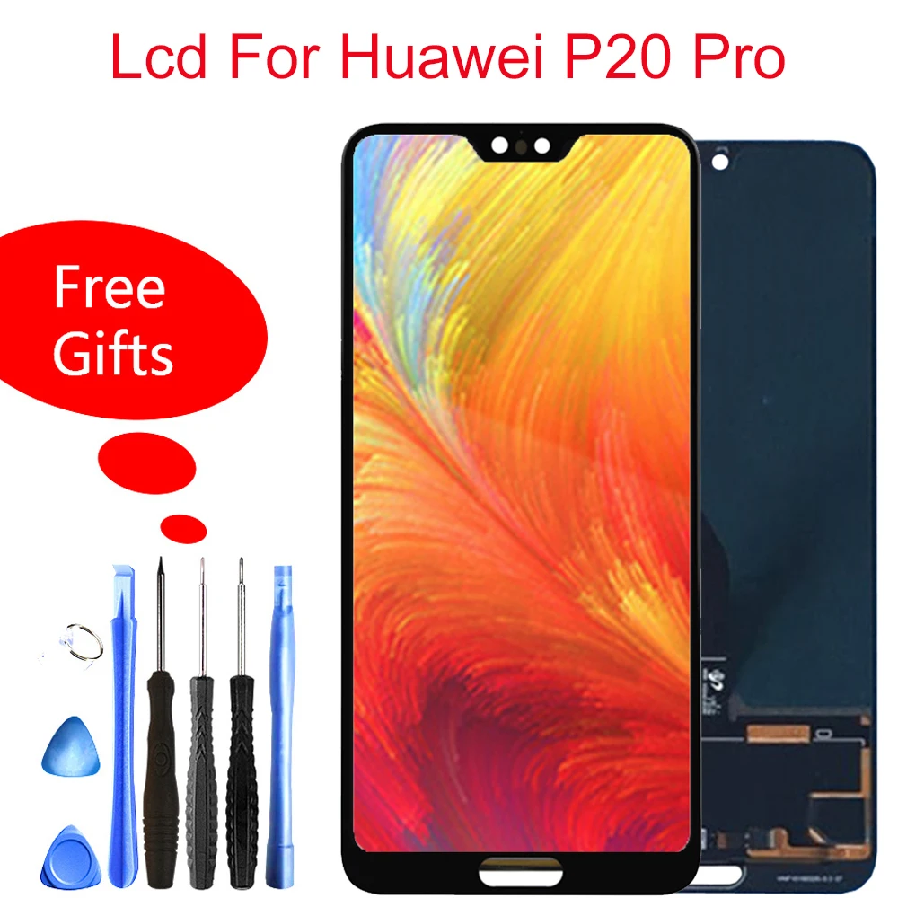 

LCD For Huawei P20 Pro LCD Display Touch Screen Digitizer Assembly Replacement For Huawei P20 Plus CLT-L09 CLT-L29